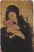 school of Dijon Virgin and Child  (mk05) oil painting on canvas